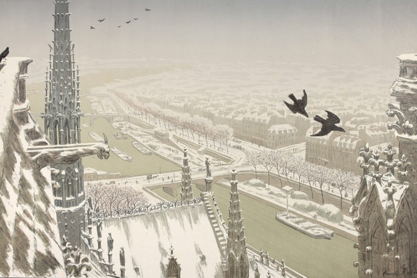 Exposition Notre Dame de Paris, Galerie Sagot – Le Garrec