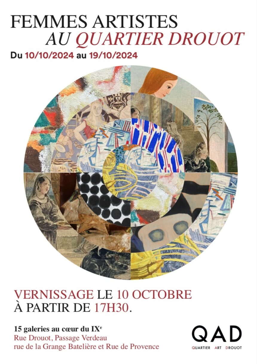 Quartier Art Drouot, parcours du 10 au 19 octobre 2024